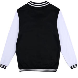 Chaqueta universitaria con logotipo bordado personalizado de diseñador, chaqueta universitaria de bombardero de vuelo, chaqueta universitaria de Letterman Varsity para hombre - Product Image 5