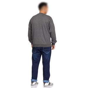 Servicio OEM, buena calidad, lavado cómodo, ropa teñida, manga regular, ropa de invierno, sudaderas de lana de algodón de WAKIN WEAR - Product Image 4