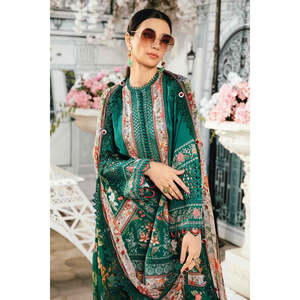 Maria B 2025 <b>Eid</b> Collection MPT-2610-A-TC-1283 <b>Pakistani</b> <b>Dress</b> Style Rayon Salwar Kameez Georgette Choli Lehenga Saree - Product Image 4