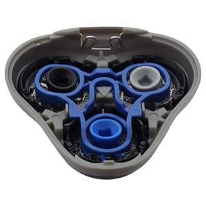 Cabezal de Repuesto para Afeitadora Rotatoria Eléctrica, Recortadora de Triple Cuchilla Lavable para Cara y Barba, Accesorio Recargable a Prueba de Agua - Product Image 2