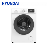 Lavadora de Carga Frontal HYUNDAI de Gran Capacidad, 10 kg, Totalmente Automática, con Motor BLDC de 1400 RPM, para el Hogar