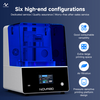 Imprimante 3D dentaire LCD de qualité industrielle Nova3D Hot 10K idéale pour les guides chirurgicaux orthodontiques professionnels imprimante dentaire en résine 3D