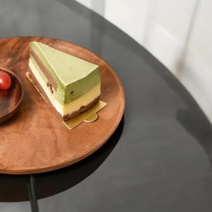 Bandeja de Madera Maciza de Haya Negra de Alta Calidad, Bambú Pulido para Uso en Restaurantes, Diferentes Tamaños, Platos para Servir Comida - Product Image 5