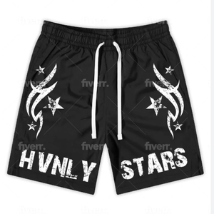 Pantalones cortos de algodón 3D personalizados de alta moda Piernas largas Estilo fitness con patrón bordado y logotipo Tallas XS a 6XL - Product Image 5