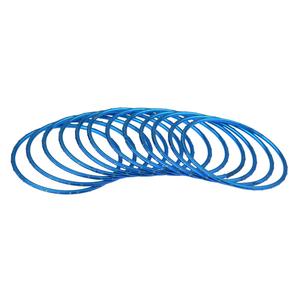 Conjunto de brazaletes indios Bollywood Brazalete de metal liso Pulseras Bisutería para mujeres y niñas (juego de 24) - Product Image 6