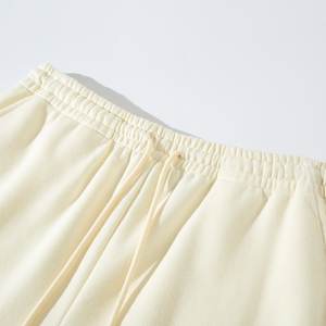 กางเกงขาสั้นระบายเหงื่อสำหรับผู้ชายและผู้หญิงกางเกงขาสั้นแบบผูกเชือกแบบผูกติดโลโก้แห้งเร็วระบายอากาศได้ดีสไตล์ลำลองกันน้ำ - Product Image 4