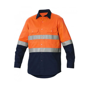 Vêtements de travail pour hommes en coton de haute qualité, uniforme confortable, design robuste à la taille, fermeture sécurisée, impression par transfert thermique, marque personnalisée - Product Image 3