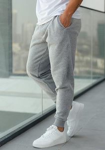 Survêtements de jogging pour hommes personnalisés 2025, 100% coton, ensembles de survêtements, motif uni, respirant, écologique, hiver - Product Image 4