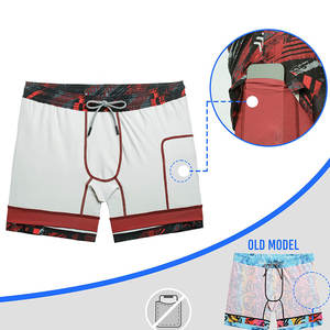 Pantalones Cortos Deportivos Personalizados para Hombre, Tejido Transpirable y Ecológico de Spandex/Poliéster, Ropa Deportiva para Crossfit y Entrenamiento - Product Image 2