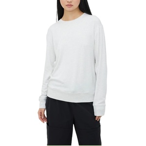 Sweat-shirt d'hiver pour femme, personnalisé OEM, de haute qualité, 100% coton, pull-over décontracté à manches longues, doublure en tissu éponge 240g, premium - Product Image 4