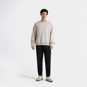 Nardon Apparel Vente en gros de sweat-shirt pour homme de luxe de haute qualité personnalisé en coton col rond - Product Image 4