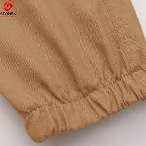 Pantalones Cargo Deportivos Casuales para Hombre, de Lona, Cintura Media, Ligeros, 100% Algodón, Secado Rápido, Transpirables, con Cordón - Product Image 5