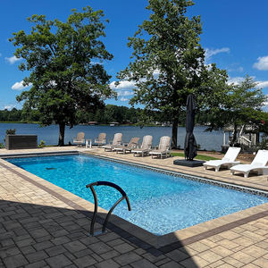 Piscina modular de fibra de vidrio para interiores, kit de piscina de fibra de vidrio, jacuzzi con chorros de agua, spa de natación al aire libre - Product Image 2