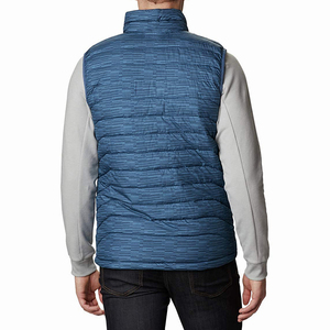 Hot Sale Gilet Jacket Sleeveless Zipper Up Stand Collar Warm Winter Outwear Gilet Jackets For Adults Men's - Product Image 2