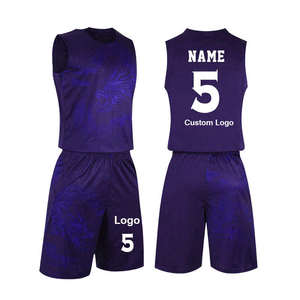 Haute qualité hommes sport Sublimation basket-ball Kit équipe Club basket-ball uniforme vêtements de sport basket-ball uniforme - Product Image 6