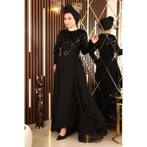 Combinaison décontractée ornée de paillettes avec motif Baklava - Product Image 3