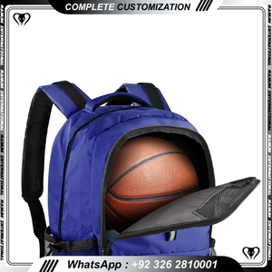 กระเป๋าเป้สะพายหลังสำหรับเล่นกีฬาพร้อมช่องใส่บาสเกตบอลมีช่องใส่ลูกบาสเก็ตบอล - Product Image 5