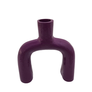 Aluminum <b>Candle</b> Stand Brown Colour Large Crown <b>Candle</b> Stand for Wedding & Home Decoration Customized in Bulk - Product Image 3