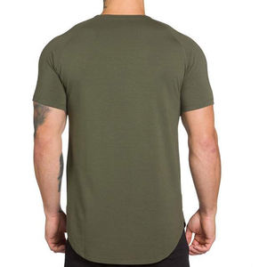 Prix de gros Runing Wear T-shirts T-shirt imprimé personnalisé T-shirt uni coupe sèche sublimé T-shirt de sport blanc - Product Image 4