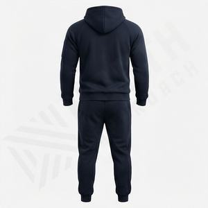 Conjunto Deportivo de 2 Piezas con Capucha para Hombre, Unisex, de Algodón para Invierno, con Pantalones Cargo y Pantalones Deportivos para Gimnasio, Fitness, Running y Deportes - Product Image 2