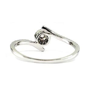 Chine Usine En Gros Personnalisé Usage Quotidien Conception 18k Solide Or Blanc Haute Qualité Fine Jewellery Diamond Cluster Anneaux Pour Les Femmes - Product Image 3