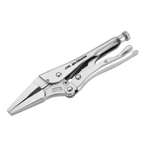 Apto Enterprises AE-12252 <b>Long</b> <b>Nose</b> Locking Plier 230mm Heavy Duty Professional Veterinary Surgical Stainless Steel Precision - Product Image 1