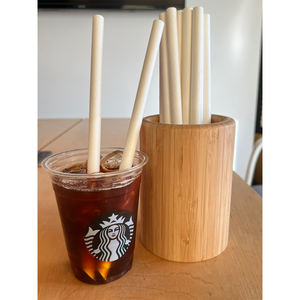 หลอดกระดาษทรงแหลม [Tethys] (7x210 มม. PPS-11-4P) - ภาชนะใส่เครื่องดื่มเป็นมิตรกับสิ่งแวดล้อม ปรับแต่งโลโก้ได้ สำหรับใช้ในครัวเรือน จากเกาหลี - Product Image 2