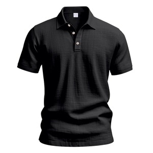 Directo de fábrica, personalizado, para hombre, para camiseta Polo, alta calidad, transpirable, 100% algodón, de talla grande, patrón sólido, diseño liso personalizado - Product Image 6