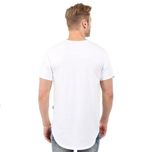 Haute qualité hommes Vintage lavé en détresse T-Shirt blanc coton biologique toute la peinture impression surdimensionné Fit peinture t-shirts - Product Image 2