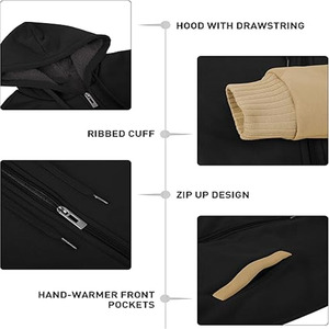 Venta al por mayor de sudaderas con capucha gráficas personalizadas de peso pesado de lana de algodón de gran tamaño sudaderas con capucha y sudaderas con capucha para hombres hechas por Dress Sports - Product Image 6