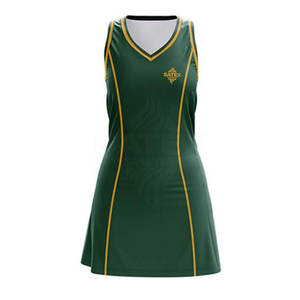 Uniforme de netball pour femmes avec tissu respirant et ajustement confortable pour le jeu compétitif Uniforme de netball - Product Image 2