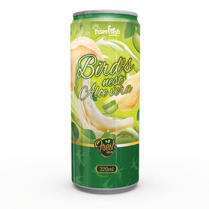 Aloe Vera Bird's Nest Drink Can (Étamé) Emballage 18 mois Durée de conservation Boisson naturelle saine instantanée - Product Image 1