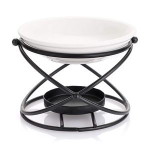 Bougeoirs en métal de style soucoupe pour accessoire de décoration de table - Product Image 3