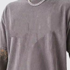 T-shirts pour hommes 100% coton blanc T-shirt pour hommes Prix de gros T-shirts Mode décontractée pour jeunes et adultes Hommes - Product Image 6