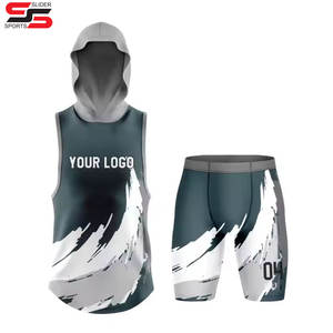 Sublimation à capuche pour jeunes 7 V 7 Uniforme personnalisé de football américain 7 sur 7 Ensembles d'uniformes de football - Product Image 1