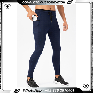 Pantalon de compression imprimé de conception personnalisée entièrement sublimé Spats Collants de grappling Jiu Jitsu pour hommes Leggings en coton BJJ Gym Running - Product Image 3