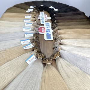 Extensiones de cabello de trama a mano directas de fábrica Cabello humano vietnamita Estilo recto dibujado doble Vendedores de cabello vietnamitas al por mayor - Product Image 6