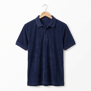 Camiseta de Verano para Hombre, Tejido de Rizo, Estilo Resort, Lujo Casual, OEM, ODM, Venta al Por Mayor, Fábrica, Logotipo Personalizado, MOQ Bajo, Secado Rápido - Product Image 2