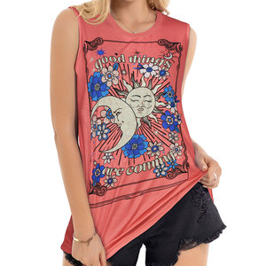 เสื้อกล้ามไร้รอยต่อสำหรับผู้หญิงเสื้อผ้าออกกำลังกายลายพื้นลำลองมาใหม่ฤดูร้อน - Product Image 2