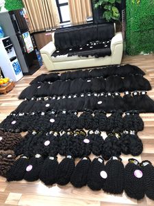 2023ร้อนขายส่วนขยายของมนุษย์คู่ตรงผมผ้าประหลาดตรงเวียดนามผม Macsara สีธรรมชาติ - Product Image 3