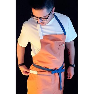 Delantal de camarero para restaurante, tela de sarga - Product Image 2