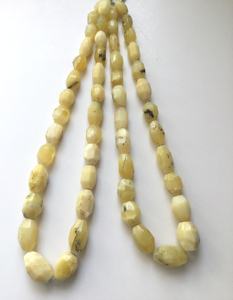 โอปอลสีเหลืองธรรมชาติทรงเหลี่ยมเจียระไน สำหรับทำเครื่องประดับอัญมณี - Product Image 4