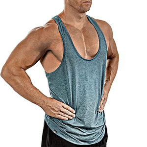 Nouveaux athlètes décontractés Gym Bodybuilders débardeur logo couleur personnalisé Hommes Fitness Gym Shirt - Product Image 3