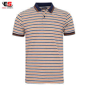 Polo de Jersey bordado con diseño personalizado para hombre, estampado sólido, manga larga con función antiarrugas, OEM disponible - Product Image 2