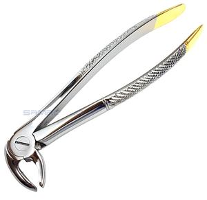 Pince d'extraction No.13 Molaires de la mâchoire de la racine des dents Pince d'extraction orale dentaire Instruments chirurgicaux dentaires Acier inoxydable CE - Product Image 1
