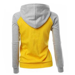 2024 nueva Sudadera con capucha corta para mujer de alta calidad personalizada otoño moda Casual sudadera de manga larga - Product Image 1