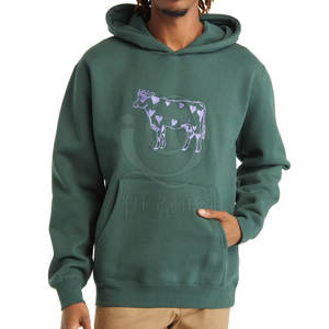 Sweat-shirts brodés en coton/polyester de haute qualité pour hommes - Pull en polaire vintage d'hiver avec des caractéristiques de séchage rapide et respirant - Product Image 2