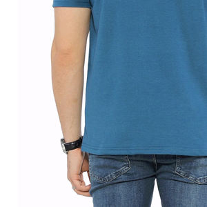 Camisetas de Calle de Alta Calidad, Lujo, Premium, Ecológicas y Sólidas para Hombre, 100% Algodón con Logotipo Personalizado, Venta al Por Mayor - Product Image 4