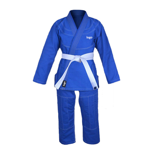 Uniformes De Kimono De Jiu Jitsu azul De alta calidad para hombres, trajes De artes marciales azules para hombres, mujeres, niños, Kimono De Judo De Jiu Jitsu - Product Image 3