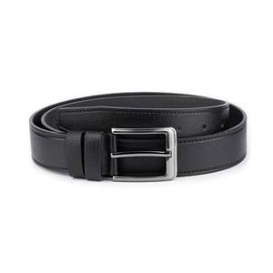 Design exclusif de haute qualité Ceinture en cuir noir élégant Midnight Edge de haute qualité de Divine International - Product Image 2